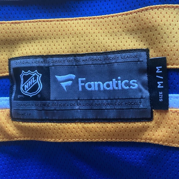 Men's Buffalo Sabres Jack Eichel Fanatics Branded Royal Home Premier Breakaway - Picture 4 of 4